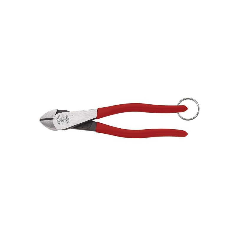 Alicate de Corte Diagonal de Alta Alavancagem KLEIN TOOLS D228-8TT com Anel de Fixação, 20,3 cm