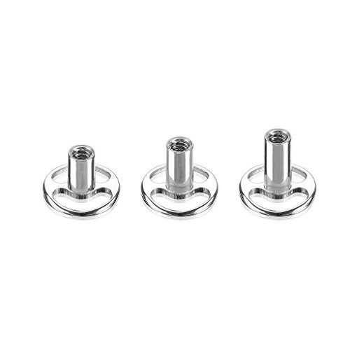 EG GIFTS Dermal Anchor Round Bijoux Base G23 Titane - 2 mm 3 mm 2,5 mm Rise (2 mm) Cover