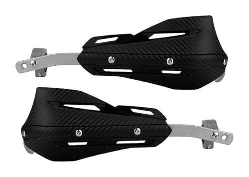 Für CRF150L CRF150R CRF 150 R/L Handprotektoren Schutz Motorrad Handschutz Handschild Schutzfolie Zubehör Motorrad Handprotektoren(Schwarz)
