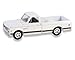 Diecast Model Car Compatible with Greenlight 1:64 1972 Chevrolet Cheyenne C10 Short Bed Pick Up Truck Model in White Limited Edition 30566