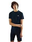  La Martina Herren Man T-Shirt Stretch Co Jersey Pullunder, Blau (Navy 07017), Small