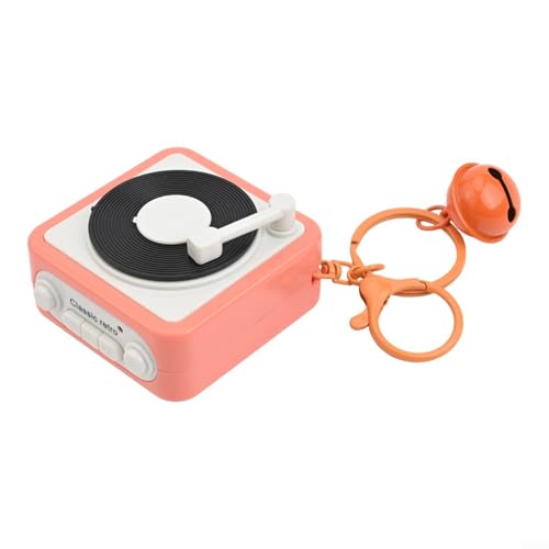 Linnkyfloa Porte-clés enregistreur vocal avec musique préchargée, porte-clés enregistrable avec message personnalisé des 15 secondes, sac compact pour clés mémo, anniversaire de mariage (aléatoire) (C