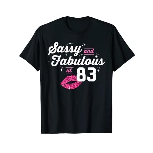 Fabuloso en 83 Regalos de un año Capítulo 83 Cumpleaños 83 Camiseta