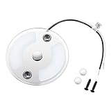 Obeaming Panel wewnętrzny LED oświetlenie rozpychacza 12V 24V przyciemniana lampa sufitowa, lampa do montażu na powierzchni łodzi z przełącznikiem dotykowym do kampera morskiej galley (4 x 75mm 3000K)