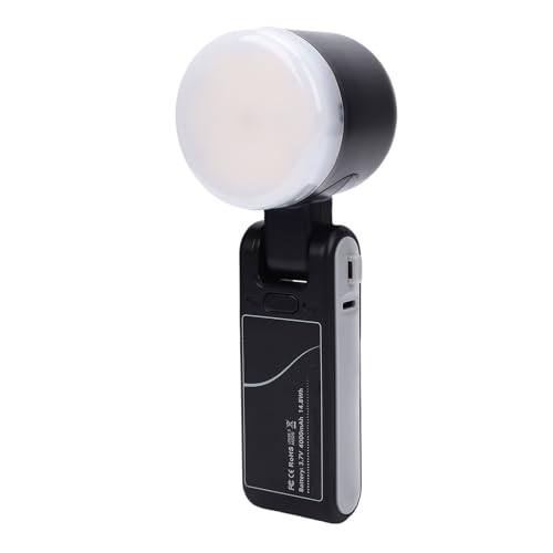 Image of 180 Rotatable Handheld LED Fill Light, 4 Color Temperatures Lamp, 2500K 5600K Light with 4000mAh Battery, Ideal for Vlog Recording, Photography & Makeup TikTok
