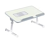 Mehrfachverwendung - Es fungiert als multifunktionale tragbare Workstation, als permanenter Schreibtisch für Büroarbeiten, als TV-Tablett für Snacks, als tragbares Bett zum Entspannen im Bett oder als Stehen eines Buches / Tablets. In Kombination mit einem normalen Schreibtisch, auf dem Sie im Stehen arbeiten können.