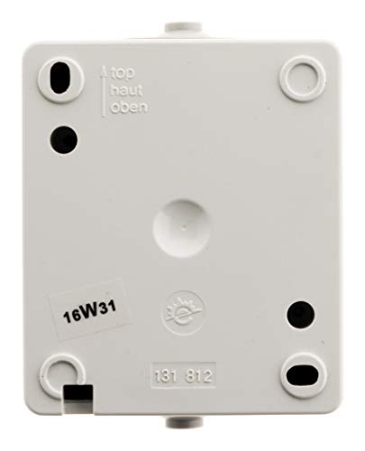 Zenitech - Akya Prise 2P plus T 16A Gris Clair IP54 1 Paquet – Image 4