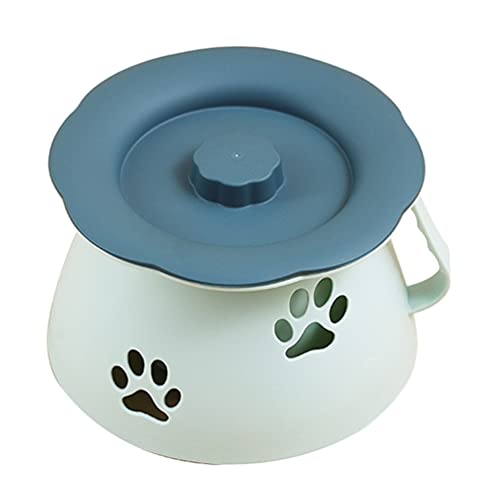 Cabilock Nachttopf Spucknapf mit Deckel Urineimer Mülleimer Stechbecken Bettpfanne Kammertopf Urintopf Tragbare Urinal Töpfchen Kammer Topf Toiletten Becken für Kinder Erwachsene Ältere