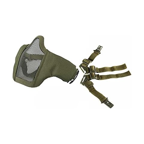 OneTigris 6" Tactical Half Face Mask Cover