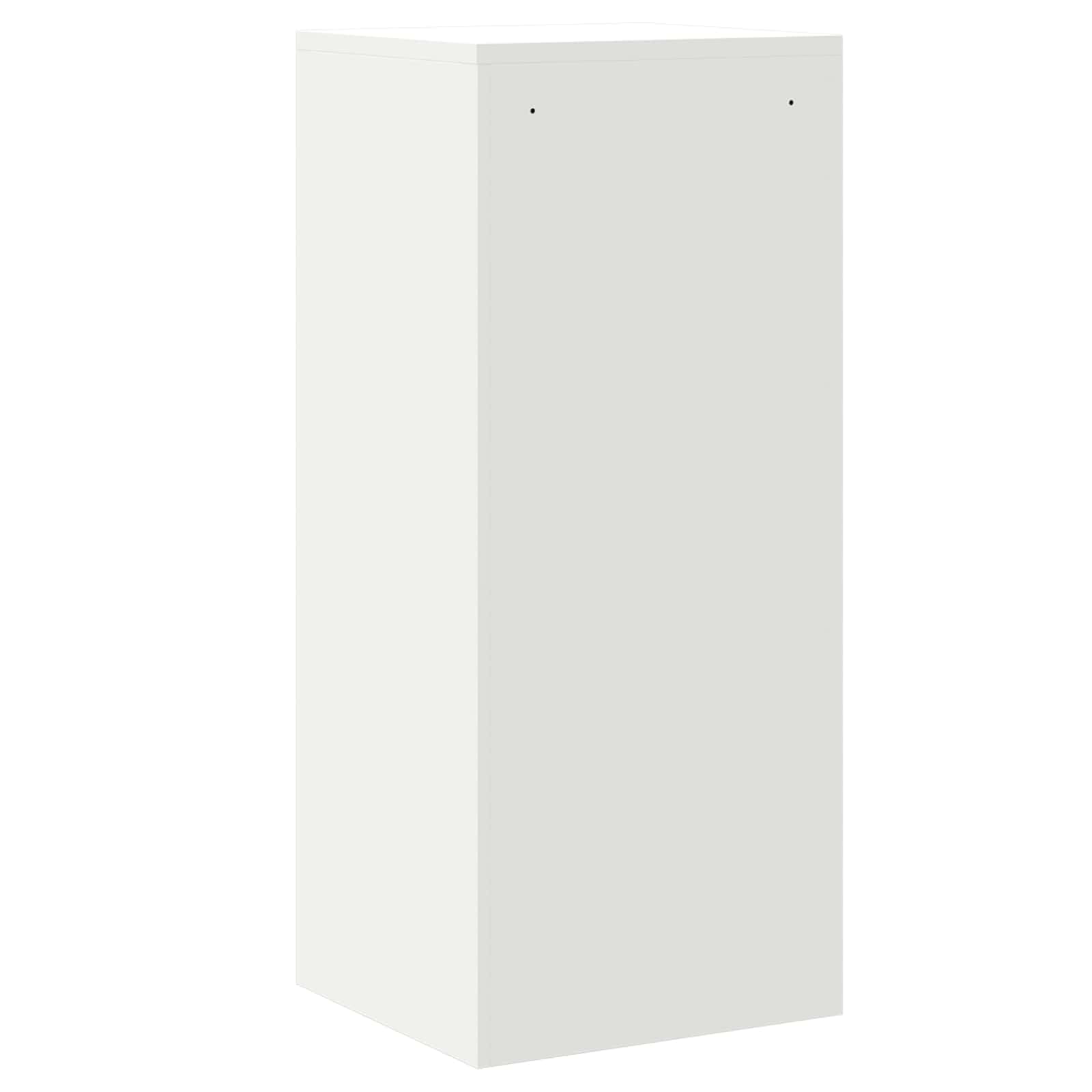 Armadietto per ufficio 44 x 50 x 106,5 cm, in robusto acciaio laminato a freddo, con serrature a cilindro e pratici ripiani estraibili per professionisti