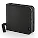 Pazzimo Porta CD para 208 Discos de DVD/CD/BLU-Ray - Estuche Organizador transportable para Guardar CDs con Fundas Protectoras - Negro