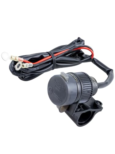 キジマ(Kijima) バイクUSB電源 ポートキット 防水 2口 type-A/type-C ハンドルクランプ QC3.0 PD3.0対応 急速充電 パワフル 18W オートオフ機能付き 304-6223