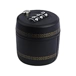 Hopzab 3-Digit Combination Lock for Wine & Whiskey Bottles, Reusable Plastic Beverage Lock, Password Lock for Wine Stopper, Hotel & Home Use.