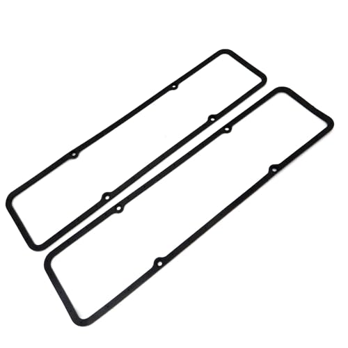 Rocker Cover Gasket Compatible With Chevrolet For SBC 283 305 327 350 383 400 Car Engines Replacement Parts Intake Valve Cover Rubber Steel Core Gaskets