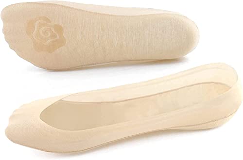 Geoby 2023 New Non-Slip Invisible Boat Socks, No Show Socks Women Ultra Low Cut Liner Socks For Flats Thin Non Slip Hidden Invisible Socks (Set C) #TOP5