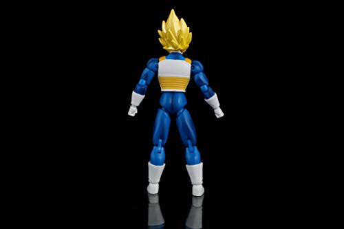 Image of Dragon Ball Super aa‚¬a€oe Dragon Stars Super Saiyan Vegeta Version 2 Figure (Series 15) | Dragonball Super 6 Inch Action Figure Dragon Stars - Vegeta New Version