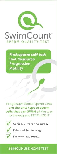Fertility Test for Men Quality Test: Accurate Home Testing Kit for Assessing Male Fertility and Health by Measuring Progressive Motility - Male Fertility Test