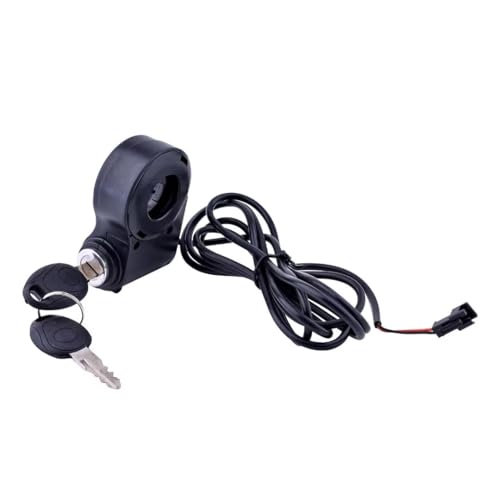 Kunray 12V-96V E Scooter Throttle with Key Ignition Throttle Universal Ebike Key Ignition Key Switch for Electric Scooter Key Ignition with e Bike Key Switch for Scooter Go Kart - Image 4