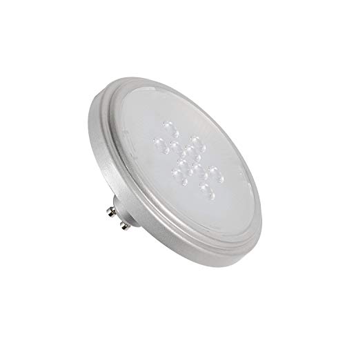 Preisvergleich Produktbild QPAR111 Retrofit LED Leucht- mittel, GU10, 2700K, 25°, silbergrau