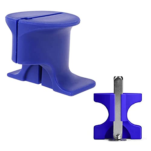 TEMKIN Metal Stamping Fixture Strike Jig Handguard DIY for Steel Bench Block Hand Stamping - 6X6mm Clamps