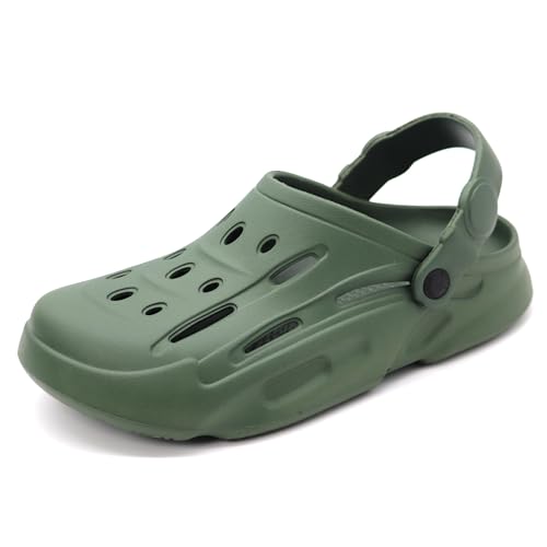 Image of SVAAR Men's Premium Comfortable Clogs || Effortless All-Day Ease with Supportive Back Strap Sandals for Men
