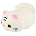 Tomaibaby Felpa del Gato Que Abraza La Almohada Suave Gatito Gatito Animales de Peluche Juguete de Peluche Animado Gatos para Niñas Bebé Niños Blanco