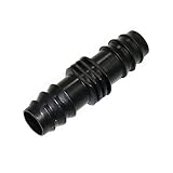 Matériel:PE EZGISH Jardin extérieur 100pcs Tuyau en Plastique Noir pe20 poignarder à Travers Le Tube de connecteur système de connecteur de 12 mm Raccords d\'irrigation