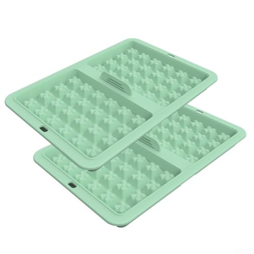 Bulevisiter Haz deliciosos gofres con inserto de gofre para NJ AF300EU, AF400EU, preparar en minutos (verde claro)