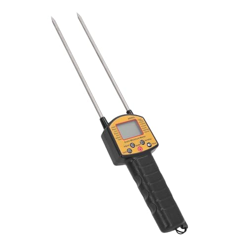 Accessoires d'équipement de Test de Sol Portable Digital LCD Afficher le Testeur de Grains avec une Sonde Double pour le Riz blé de Maïs d'orge d'orge de Soja