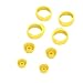 Produktbild Colorful Silikon Ohrstöpsel Ear Tips kompatibel mit Samsung Galaxy Buds (Gelb)