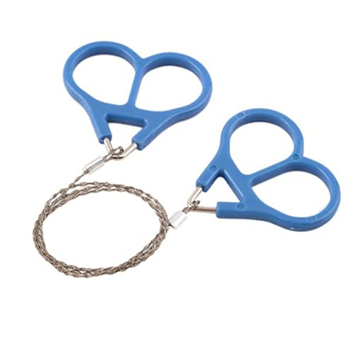 VICASKY Mini Stainless Steel Survival Wire Saw Flexible Lightweight Camping Tool for Outdoor Activities Easy to Use Cutting Gear for Emergency Kits for Backpacking and Tree