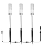 3 Pack Extension Lamps Landscape Path Lights, Without Transformer, IP65 Waterproof Garden Lights for Yard, Pathway, Walkway (Cool White)