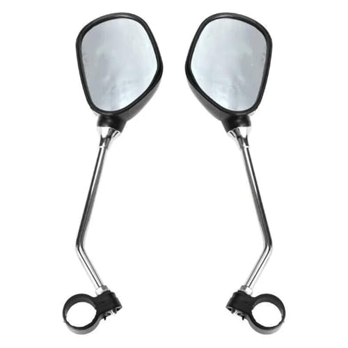 AOLUOER 1 par de espejos retrovisores de bicicleta ciclismo amplio alcance Reflector de mirilla ángulo ajustable espejos izquierdo y derecho Accesorios