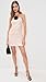 endless rose Women's Sequin Mini Dress with Florette, Light Pink, XS