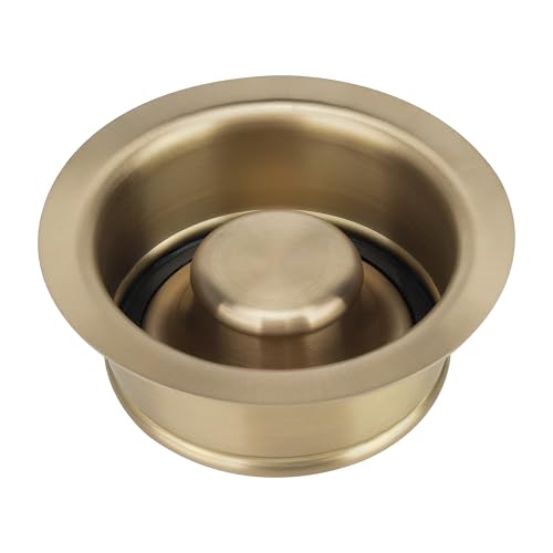 Garmaing Champagne Bronze Sink Garbage Disposal Flange for Kitchen