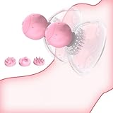 ChicLSQ nippel vibrator Verfügt über 10 Vibrationsmodi Bruststimulator Massagegerät Solo Klitorisstimulator SM Sexspielzeu Erotik Adult Suplies Elektrische Milchpumpe für Frauen Paare Toys(1 Paar)