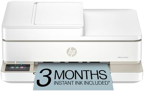 HP Envy 6555e Wireless All-in-One Color Inkjet Printer, Portobell...
