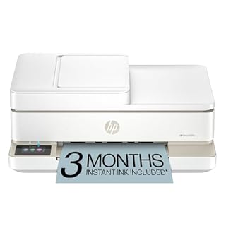 HP Envy 6555e Wireless All-in-One Color Inkjet Printer, Portobello, Print, scan, copy, Duplex printing Best-for-home, 3 month Instant Ink trial included, AI-enabled (714N5A)