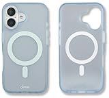 Sonix Case for iPhone 16 | Compatible with MagSafe | 10ft Drop Tested | Frosted Matte Light Blue