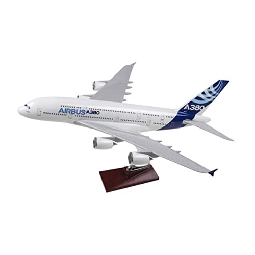 Avión Airbus A380 de 35 cm ideal para decorar salas y jugar en familia