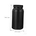 Alipis 1Pc Black Wide Mouth Bottle Hdpe Plastic Laboratory Container for Chemicals Water and Industrial Use Versatile and Practical Sample Packaging
