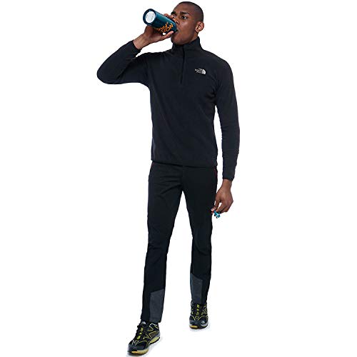 The North Face Tekware TNF Jersey 100 Glacier, Hombre, Negro TNF Black, XXL