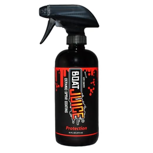 Boat Juice Ceramic Wax - SiO2 Infused - Extreme Gloss + Slickness - Protect Your Boat From Water Spots