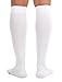 Mojo White Compression Socks Unisex Comfortable Running Medical Support 2X-Large