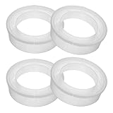 SHERCHPRY 4 Stück Nachfüllringe für Windeleimer Reißfestes Kunststoffmaterial Weiße...