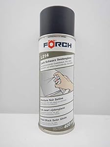 Förch Lack Schwarz Seidenglanz R9005 400ml