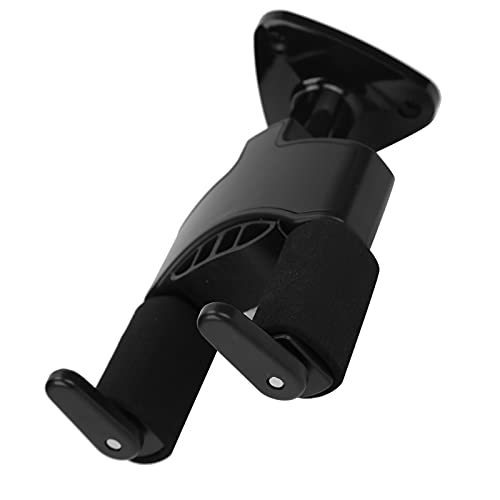 RiToEasysports Crochet Mural pour Guitare, Support de Montage Autobloquant par gravité pour Guitare Basse ukulélé, avec Verrouillage Automatique pour la Décoration de Bureau, Studio (Modèle