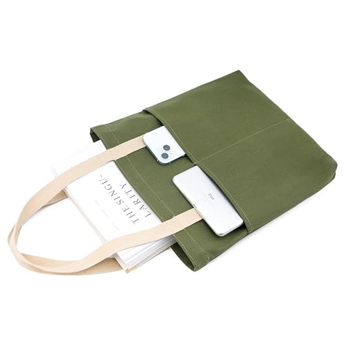 REDSINDA Aesthetic Canvas Tote