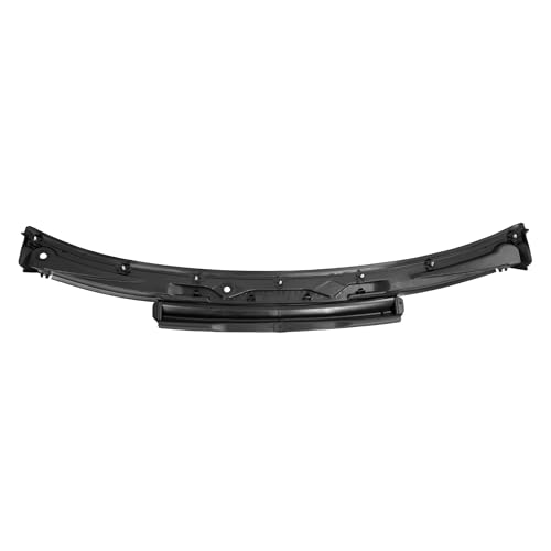ALMULOO Windshield Wiper Cowl Compatible with 2004-2008 BMW X3 Air Inlet Grille Window Panel Cowl Cover Black Plastic by ALMULOO - Image 4