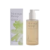 NATURAL DERMA PROJECT Moringa Hemp pH Balancing Gel Cleanser - Gentle Face Cleanser, Korean...